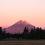 Vulkan am Abend